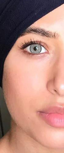 Customer photo review of Cocktail Colored Contact Lenses