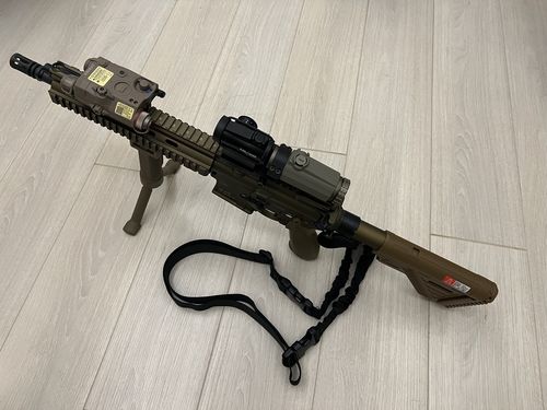 Customer photo review of Umarex HK416 A5 GBBR - TAN (Asia Edition) (by VFC)