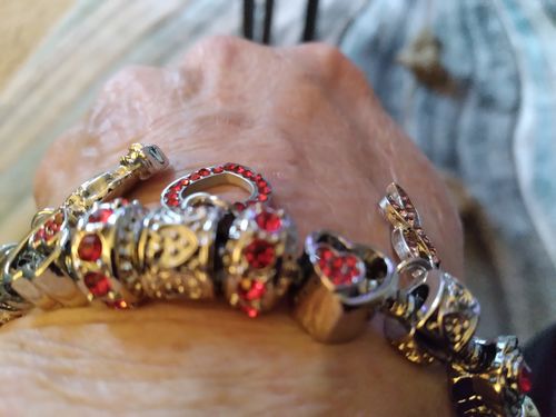 Customer photo review of Birthstone Bracelets