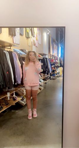 Customer photo review of Pink Cloud Sweater