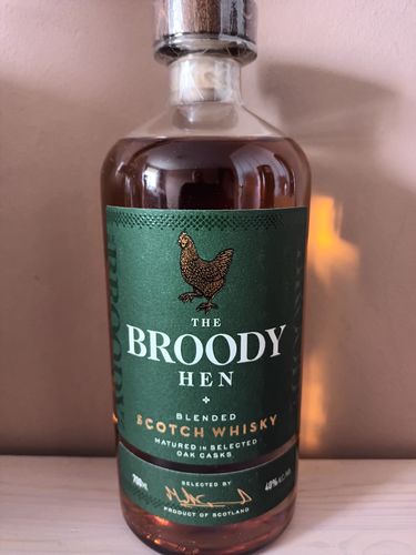 Customer photo review of The Broody Hen Blended Scotch Whisky