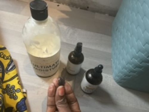 Customer photo review of Hair Growth Potion - Extra Strength