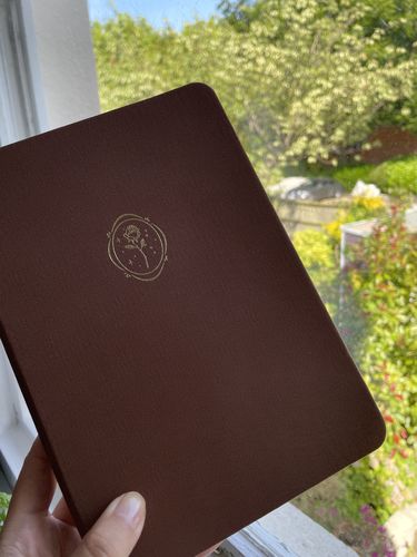 Customer photo review of Tsuki ‘Vintage Rose’ Limited Edition Bullet Journal ☾