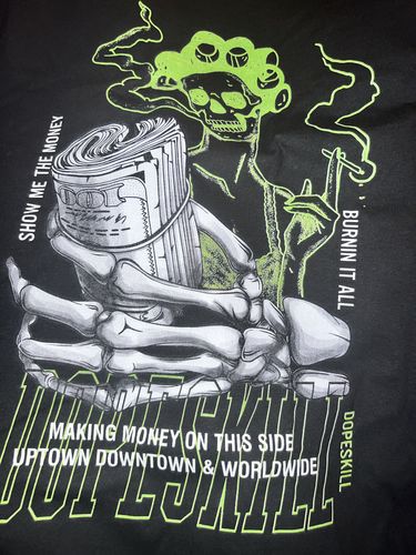 Customer photo review of Show Me The Money Halloween Unisex Shirt Match Jordan 6 “Electric Green”