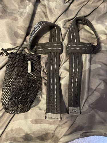 Customer photo review of Personal Record Heavy Duty Premium Straps-PR902- Black/Grey