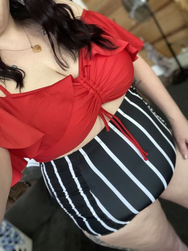 Customer photo review of Sun Baked Bottoms | Black & White Stripes | Final Sale