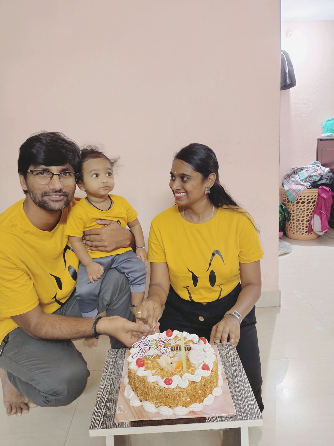 Customer photo review of Wink Family Matching T Shirts Set of 3 4 5
