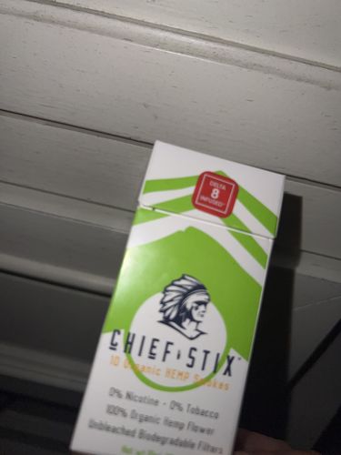 Customer photo review of CHIEF STIX DELTA8 HEMP SMOKES - 10CT PACK (600MG PER PACK)