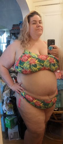 Customer photo review of Yellow Lotus Side Tie Bottom