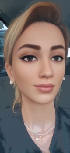 Customer photo review of Joanne Round Pearl Stud