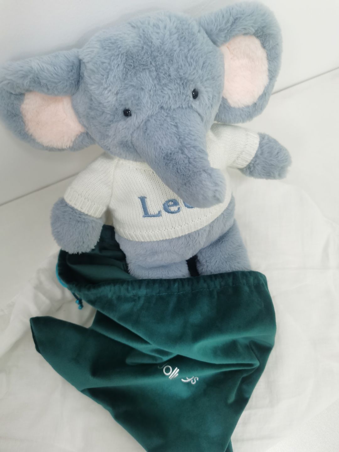 Customer photo review of Hailey the Elephant