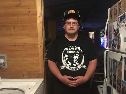 Customer photo review of Waylon Jennings Original Outlaw Men's Tee