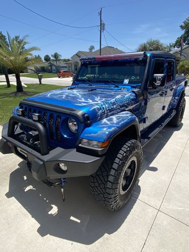 Customer photo review of Memorial Day Flag Light Bar Insert