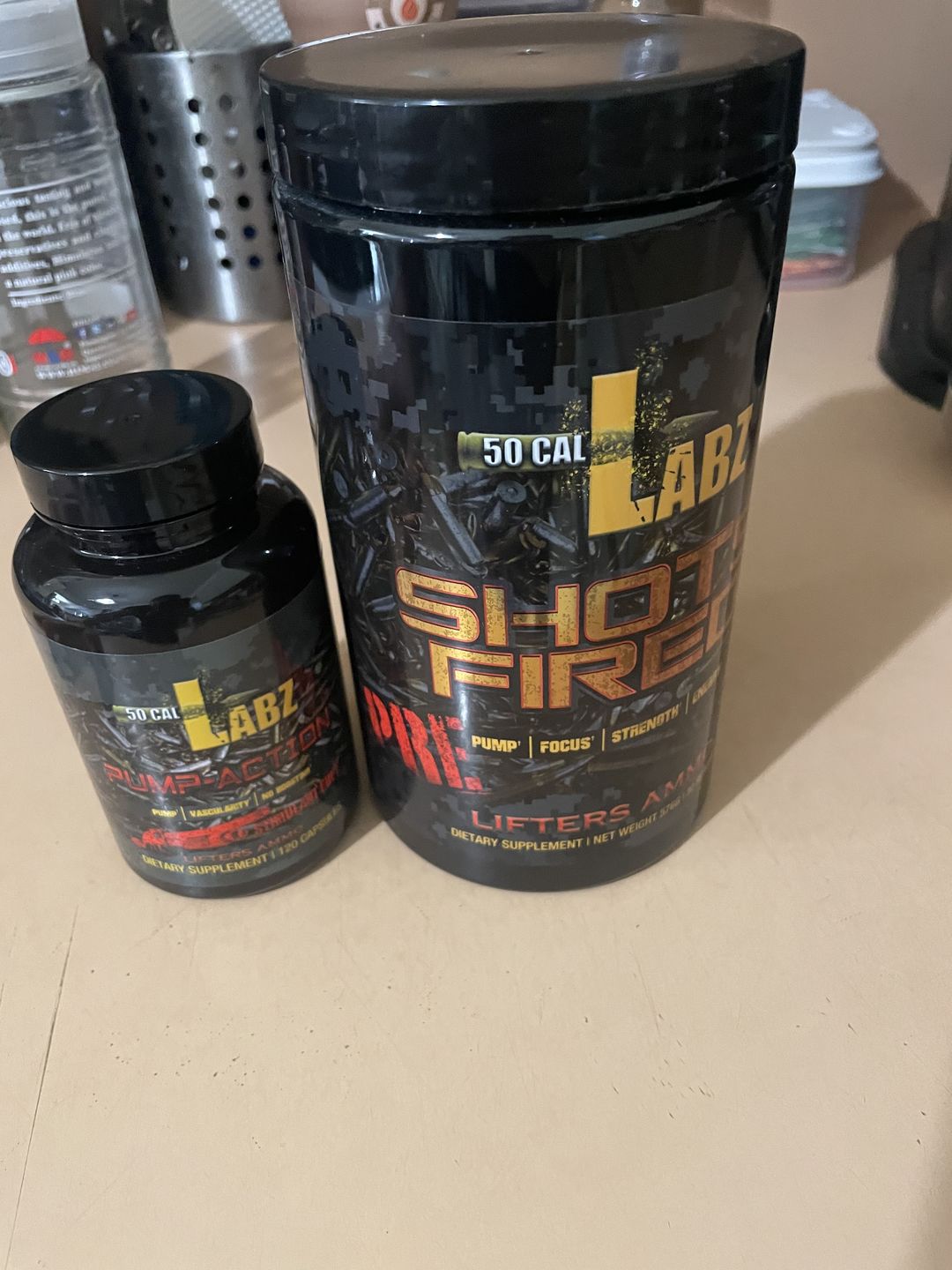 Customer photo review of PreWorkout Stack