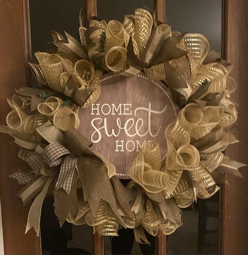Customer photo review of Every Day Wreath Kit - Wreath Kits - WK-075