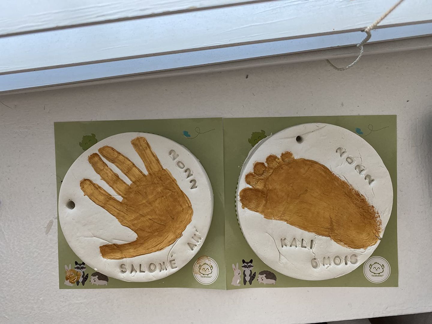 Customer photo review of Cherish Ornament Keepsake Kit