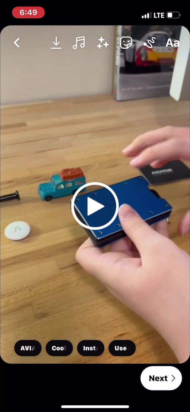 Customer video review of 3D printed AirTag Cash Clip