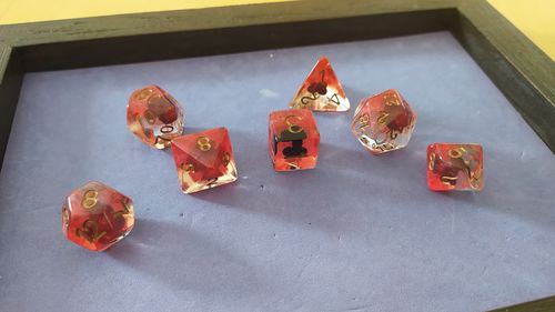 Customer photo review of Mystery Dice
