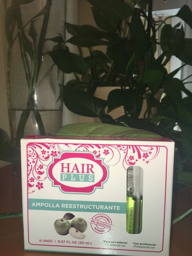 Customer photo review of Ampolla Reestructurante 6 Unidades