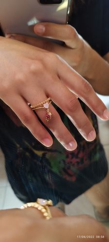 Customer photo review of Anillo Ajustable Osito