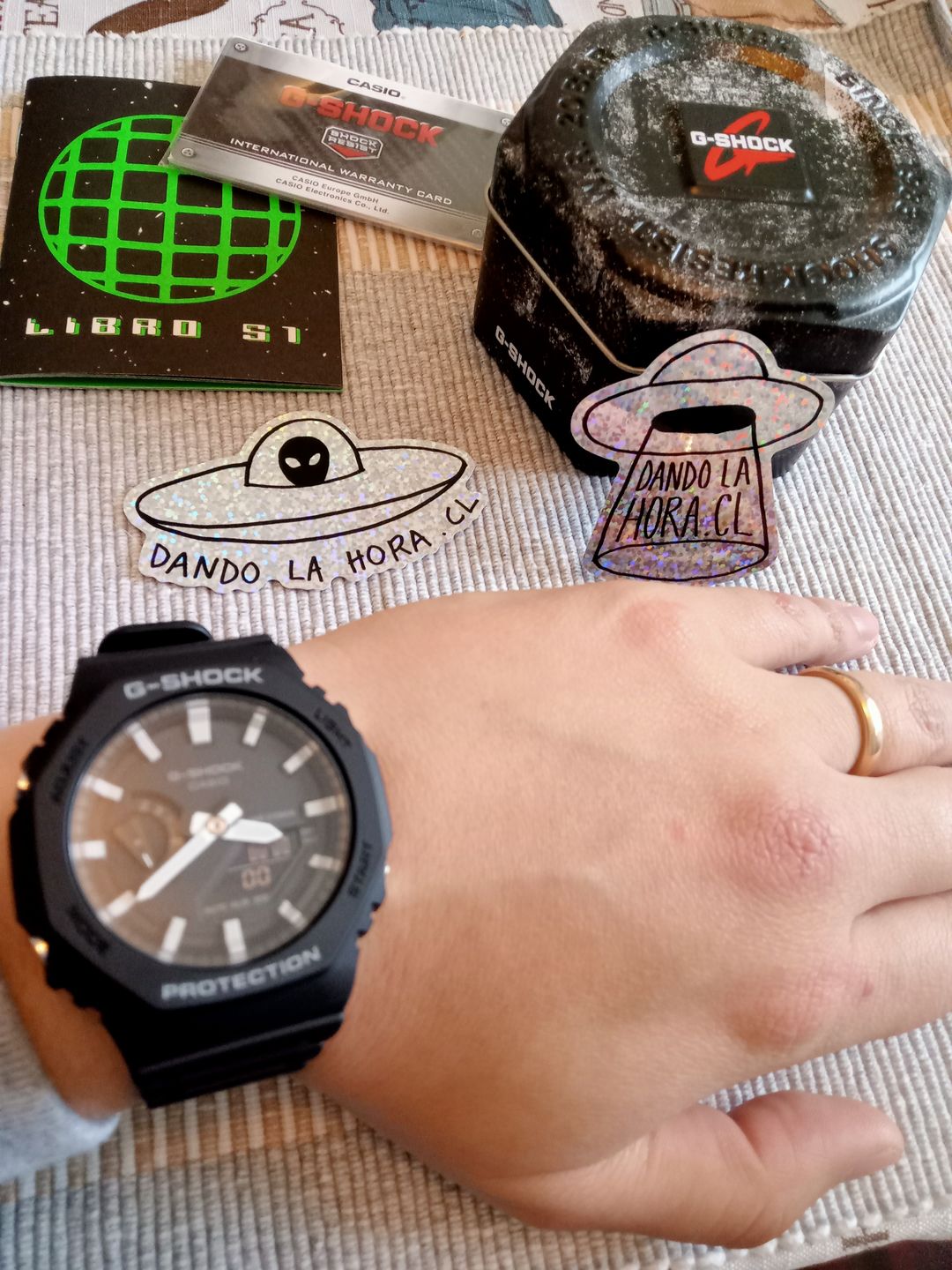 Customer photo review of Reloj Casio G-Shock Royal Oak "Casioak" GA-2100-1ADR Carbon Core Negro