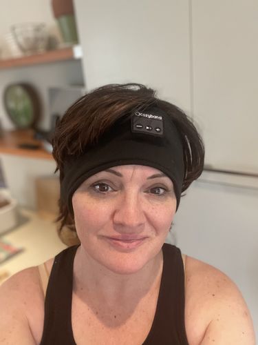 Customer photo review of CozyBand Wireless Headphones