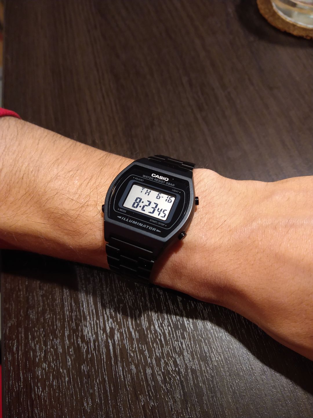 Customer photo review of Reloj Casio Vintage B640WB-1ADF Digital Metálico Negro