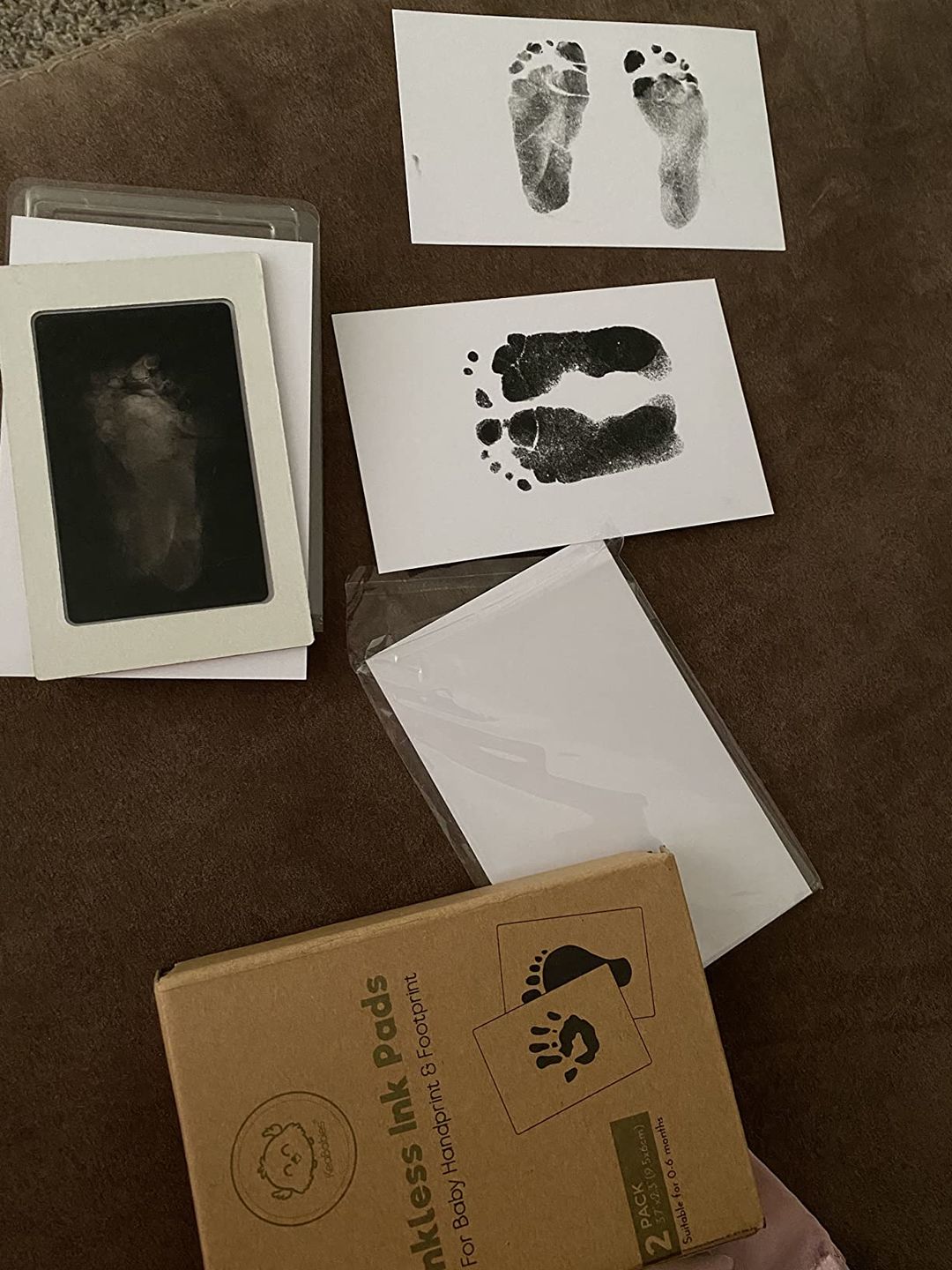 Customer photo review of Inkless Ink Pads