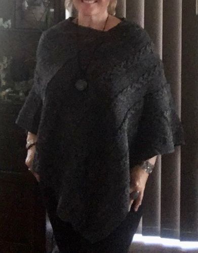 Customer photo review of Antarctic Knit Poncho