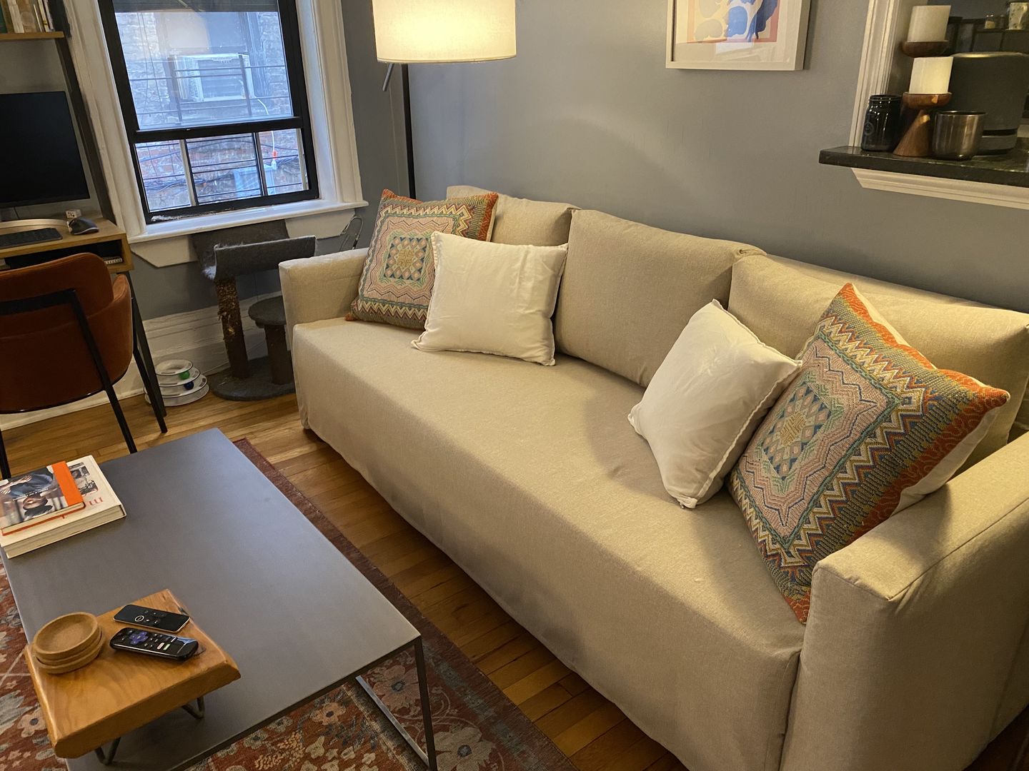 Customer photo review of FRIHETEN 3-Seat IKEA Sofa Bed Cover