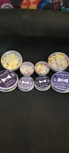 Customer photo review of Caffeine Melt® Max Combo Pack 1 (15ct Blackberry Lemonade, 15ct Guava Grapefruit)