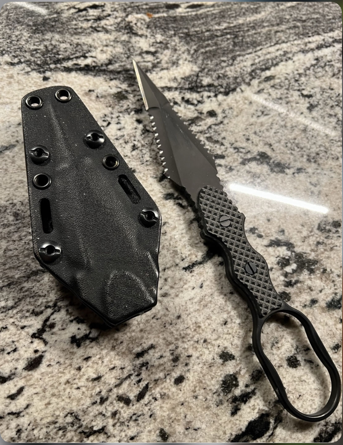 Customer photo review of Guardian Serrated