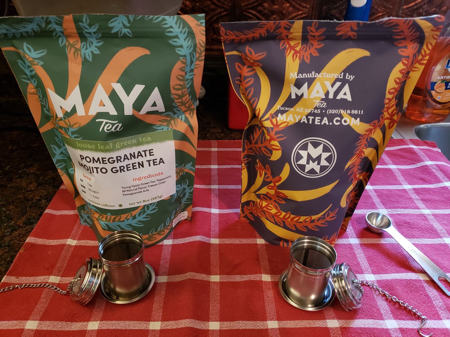 Customer photo review of Pomegranate Mojito Green