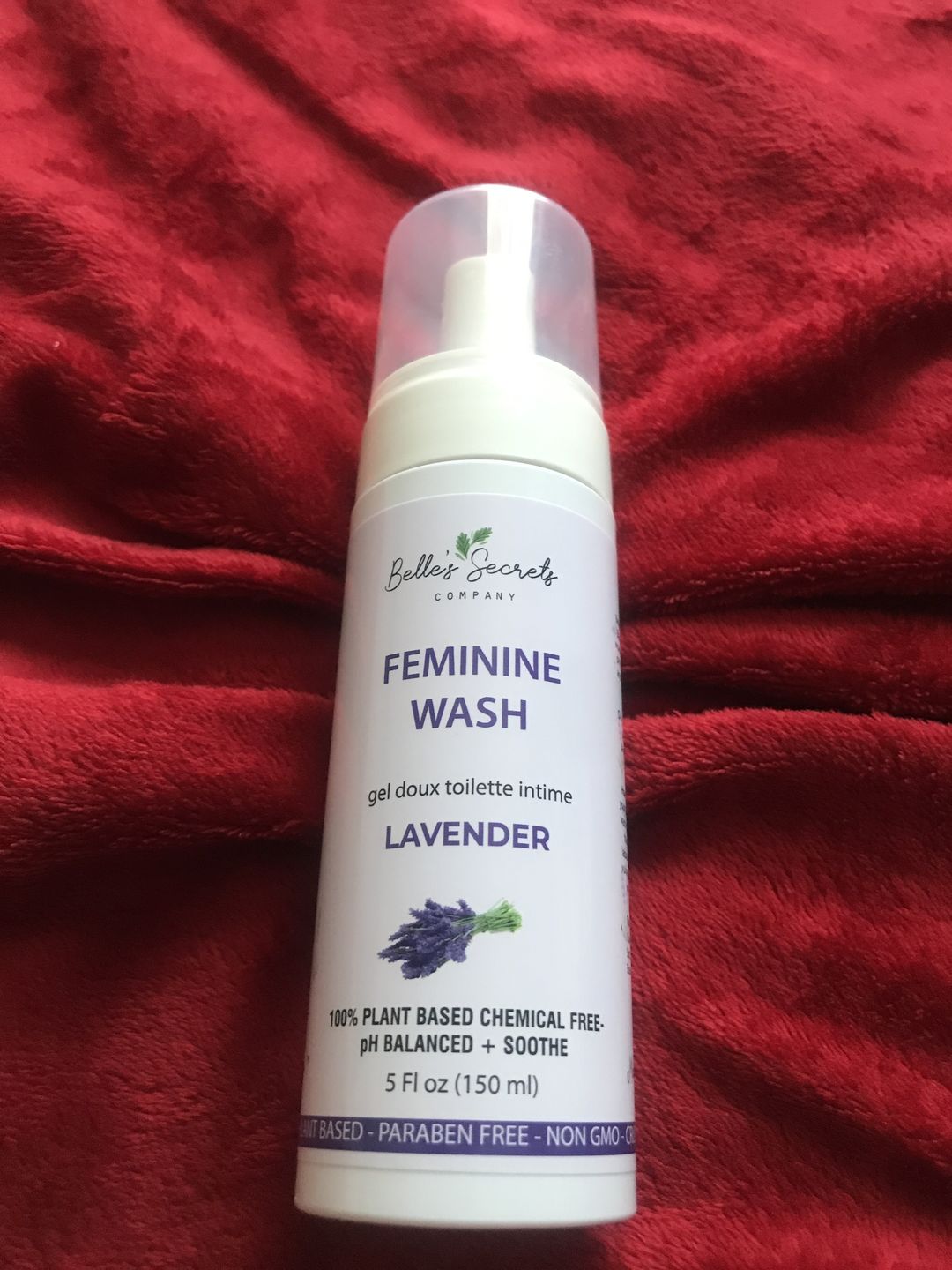 Customer photo review of Calming Lavender Wash