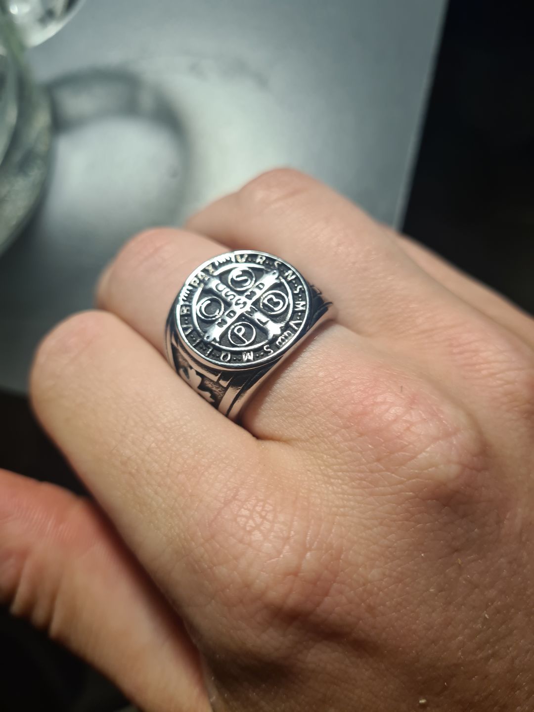 Customer photo review of ST. BENEDICT.