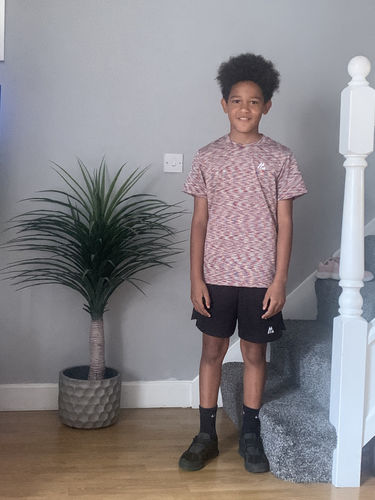 Customer photo review of Junior Trail T-Shirt - Rainbow