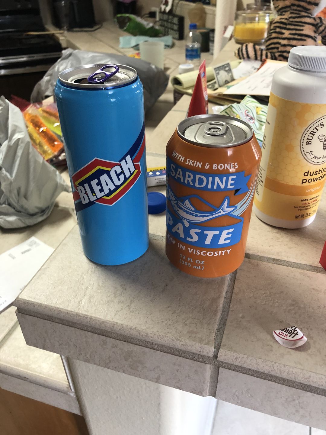 Customer photo review of "Bleach" Slim Can Beersy Sleeve