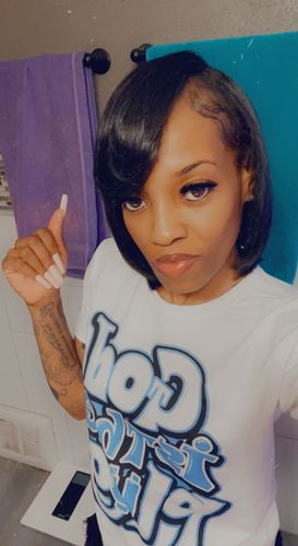 Customer photo review of God Is The Plug Unisex TShirt Match AJ9 Retro University Blue