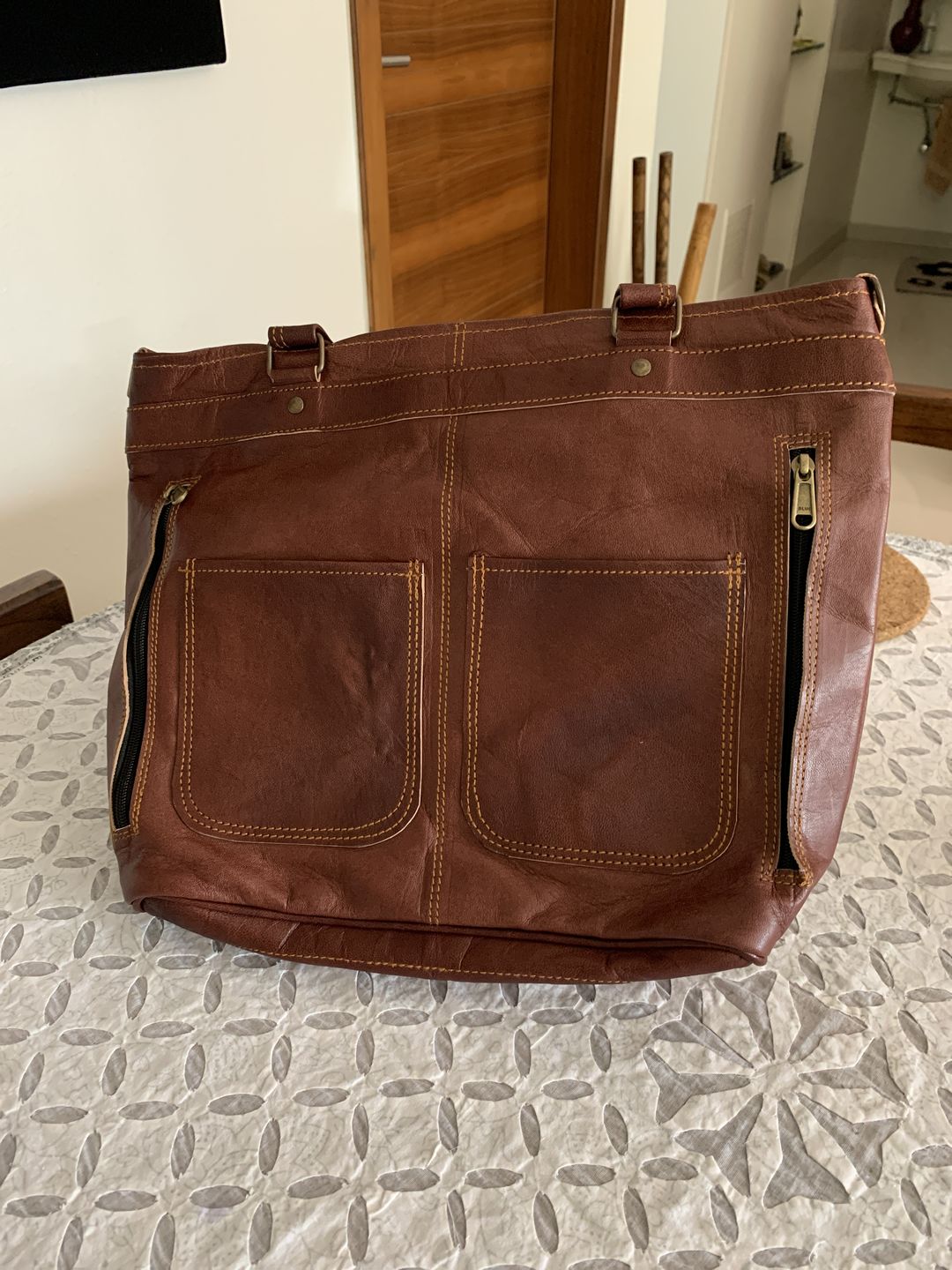 Customer photo review of Terry Tote Handbag
