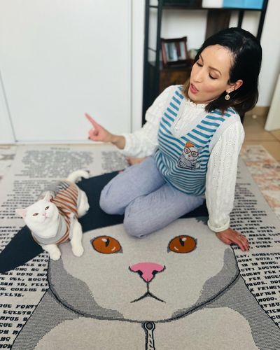 Customer photo review of Custom Pet Sweater Vest