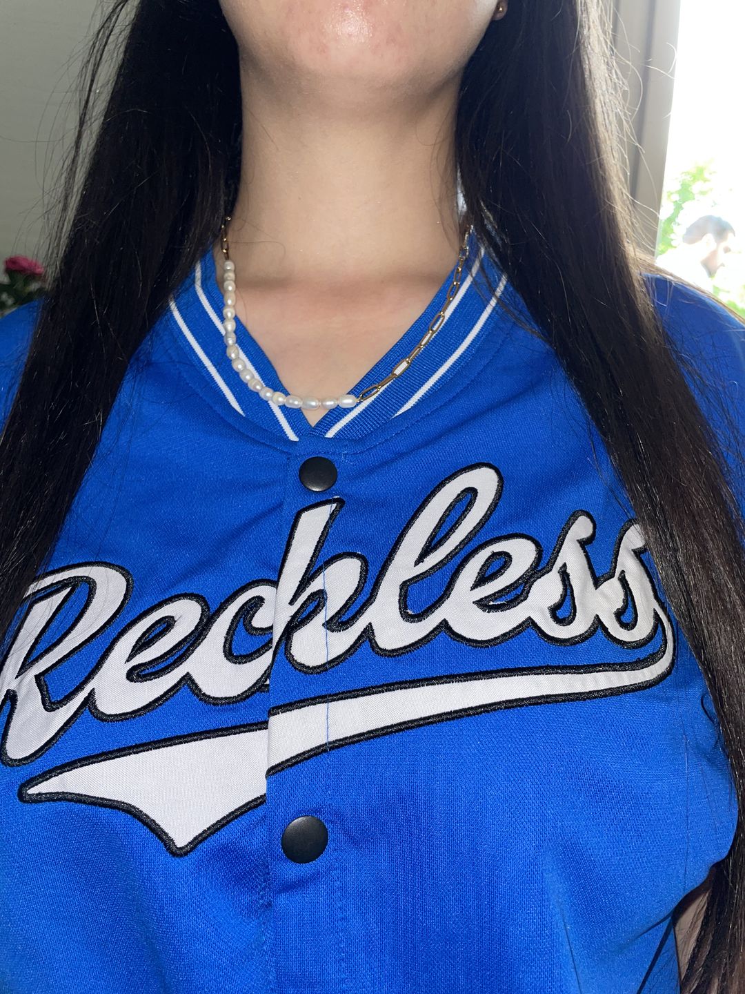 Customer photo review of Marina Perlenkette | 18K vergoldet
