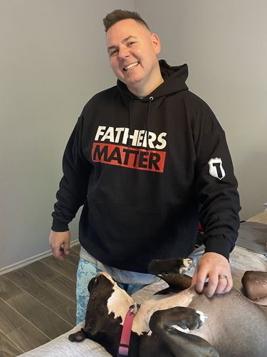 Customer photo review of Make Men Men Again Shirt