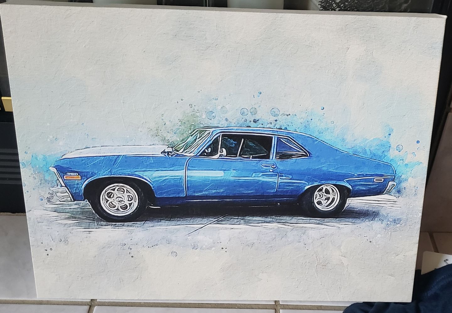 Customer photo review of Personalized Car photo Painting