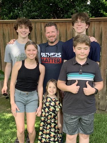 Customer photo review of Fathers Matter Shirt