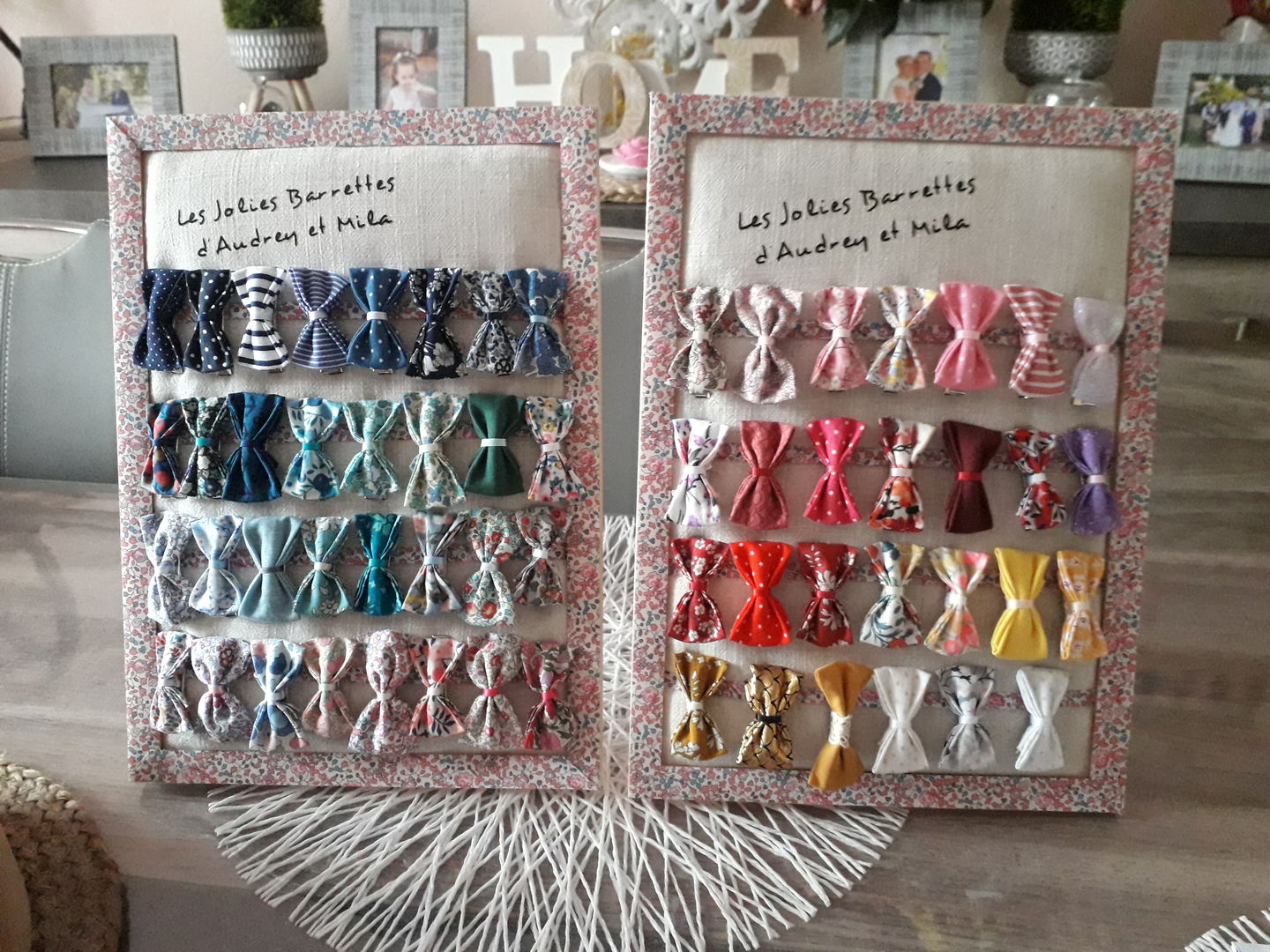 Customer photo review of Porte-barrettes personnalisable