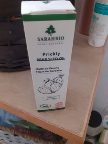 Customer photo review of Sarahbio - huile de pépins de figue de barbarie - 30 mL