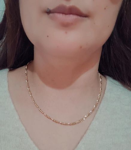 Customer photo review of COLLAR CURB BAÑO DE ORO