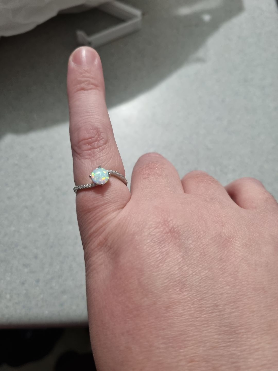Customer photo review of Stardust Opal (Bath Bomb)