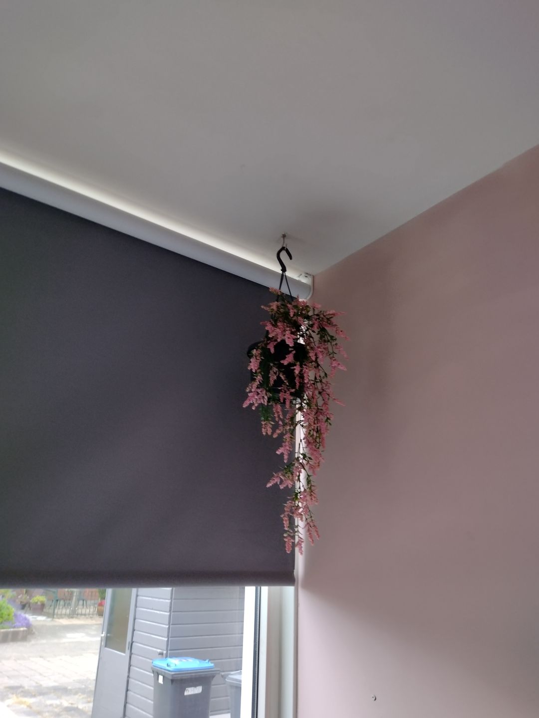 Customer photo review of Kunst Hangplant Lichtroze 2