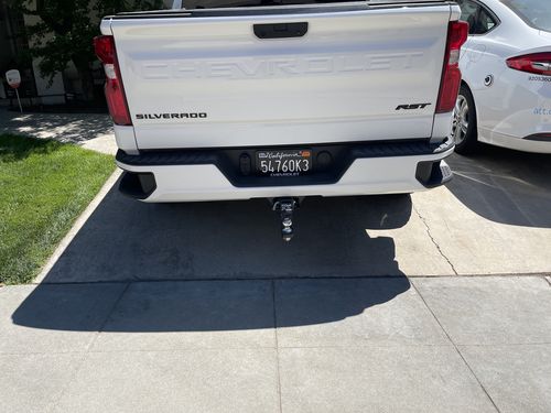 Customer photo review of 1994-2011 CALIFORNIA LICENSE PLATE - BLACK WITH WHITE TEXT 6"x12" (156.5mm x 305mm)